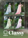 Classy Floral Part 4 By Womaya Silk Printed Straight Cut Kurti With Bottom Dupatta 
